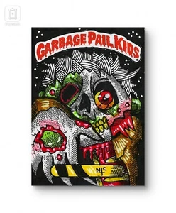 GPK SKETCH CARD, INKS ON CARD, CORRECT SIZE! jay decay, dead ted - Picture 1 of 1