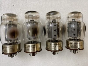 Tungsol 6550 KT88 Lochplatte Triple O Getter getestet NOS Matched Quad - Bild 1 von 11