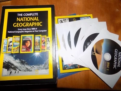 NATIONAL GEOGRAPHIC MAGAZINES Every Issue Since 1888-2010 6-DISC DVD-ROM SET - Image 1 of 4