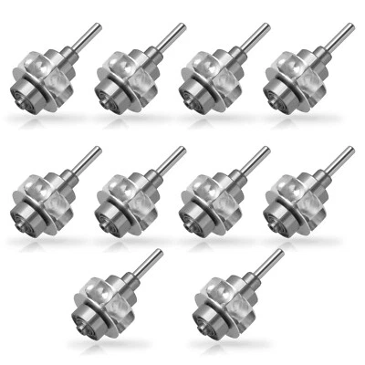 Rotor de turbina de cartucho dental 10 piezas para pieza de mano de fibra LED Ruixin RXGB GB6 Foto 1 de 3