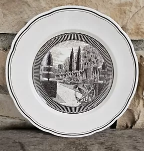 Wedgwood Plate ENGLISH Garden Club of America Through The Ages 1938 Souvenir VTG - Picture 1 of 5