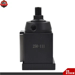 Quick Change Wedge Type Tool Post AXA 250-111 Holder Up To 12" Swing Dia New - Picture 1 of 8