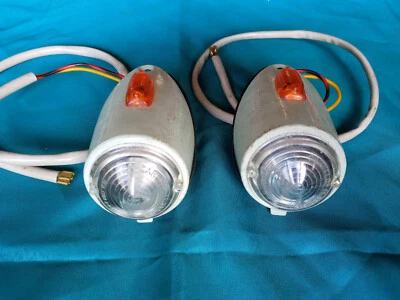 N°2 FANALI FANALINI ANTERIORI ALFA ROMEO TZ INNOCENTI LAMBRO Foto 1 de 4