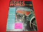 VINTAGE CYCLE WORLD MOTORCYCLE MAGAZINE RARE COLLECTIBLE JAN 1963 VOL. 2 No. 1