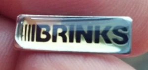 Insignia de alfiler uniforme vintage BRINKS - Imagen 1 de 3