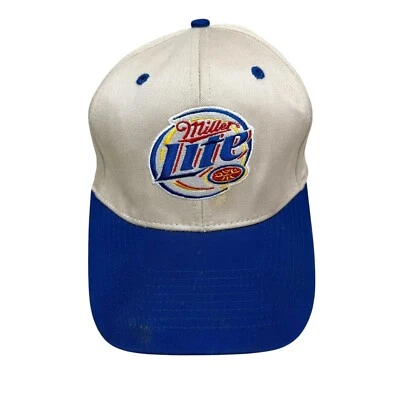 De Colección Gorra de Béisbol Miller Lite Gorra Ajustable Snapback Cerveza Logo Beige Hombres OSFA Foto 1 de 4