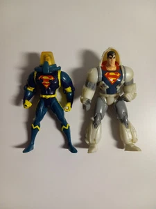 1996 DC Comics Action Figures: Deep Dive Superman & Neutron Star Superman - Picture 1 of 2