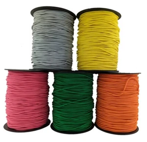 Elastic cord 2 mm round Diameter 5 colours - Picture 1 of 1