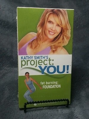 Kathy Smiths Project: You! Fat Burning Foundation VHS Beachbody Exercise - NEW - Image 1 of 2