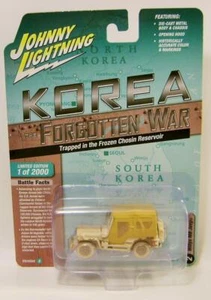 WILLYS MB JEEP KOREA THE FORGOTTEN WAR V/A JOHNNY WHITE LIGHTNING CHASE 2023 - Picture 1 of 5