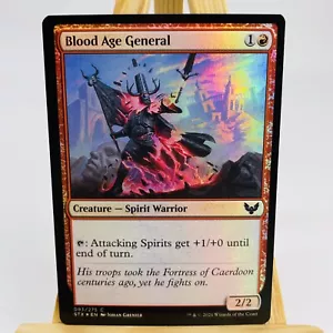 1x Blood Age General | LÁMINA | Escuela de Magos Strixhaven | Tarjetas mágicas de Magic The Gathering - Imagen 1 de 2