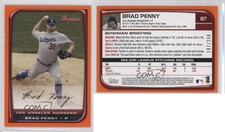 2008 Bowman Orange /250 Brad Penny #87