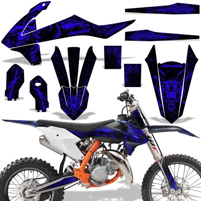 Calcomanías adhesivas gráficas para KTM SX85 2018-2024 NIGHTWOLF U Foto 1 de 2