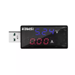 USB Current Voltage Detector Tester Charging Doctor Battery Voltmeter Ammeter - Picture 1 of 12