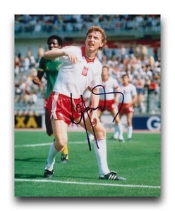 FOTO 10X8 FIRMADA A MANO POR ZBIGNIEW BONIEK JUVENTUD, POLONIA 4. - Imagen 1 de 1