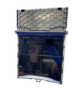 BMW M760I 2017-2020 consola delantera portavasos puerta corredera bandeja moldura panel de cubierta Foto 1 de 4