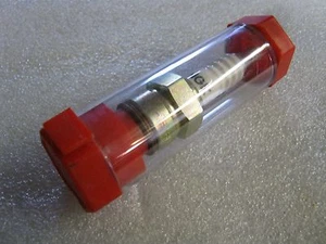VINTAGE NGK PERFORMANCE RACE SPARK PLUG & CASE B8HN NEW B-8HN AHRMA - Picture 1 of 2