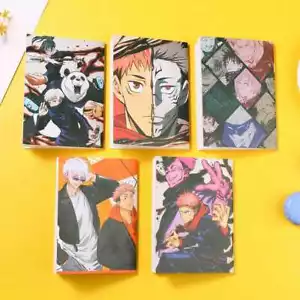 Cartoon Small Handy Notepad Jujutsu Kaisen Notebook Creativity Anime Notepad - Picture 1 of 10