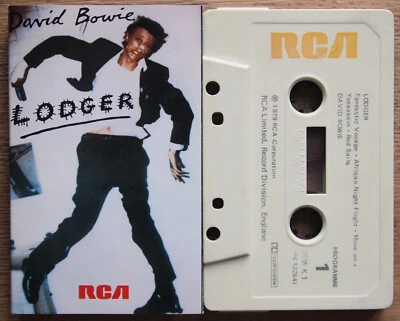DAVID BOWIE - LODGER (RCA BOWK1 PK13254) 1979 UK CASSETTE TAPE - Image 1 of 4