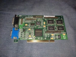Matrox Mystique 220 PCI 4Mb VGA Video Graphics Card Retro Vintage - Photo 1/8