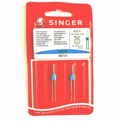 Singer Sewing Machine 2025 TWIN NEEDLE 90/14 - 3mm Gap UK Supplier - Image 1 of 4