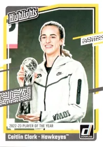 2024 Caitlin Clark Collection Basketball Card Donruss Highlights #H13 - Picture 1 of 2