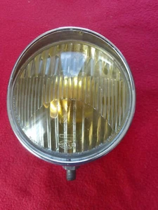 Hella chrome yellow fog lights VW beetle bus Mercedes Porsche - Picture 1 of 8