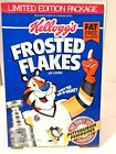 Frosted Flakes Pgh Penguins 1992 Stanley Cup Champs Full Unopened Cereal Box
