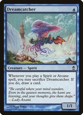 (4x) DREAMCATCHER - Saviors of Kamigawa – MTG Magic the Gathering Card - Image 1 of 4