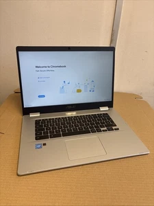 Asus C523N Chromebook. 15.6" screen, 8gb RAM, 1920 x 1080 Resolution - Picture 1 of 7