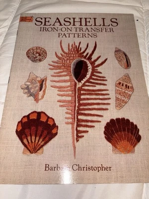 Seashells Iron-On Transfer Patterns–Barbara Christopher-Dover Needlework-Nautica - Image 1 of 3