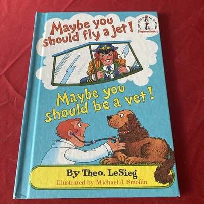 *KIDS* Dr. Seuss - Maybe You Should Fly A Jet! (1980, VINTAGE Hardcover Book) - Image 1 of 4
