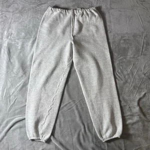 Pantalones deportivos Discus vintage grises L 30x28 con bolsillos cordón para hombre - Imagen 1 de 4