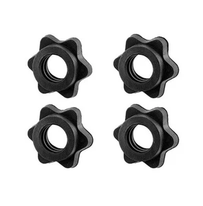 2 Pairs Dumbbell Collars 1 inch Dumbbell Hex Nut 1 inch Barbell Collar Clamps... - Picture 1 of 8
