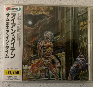Iron Maiden – Somewhere In Time (CD) JAPAN OBI TOCP-3066 ** - Picture 1 of 2