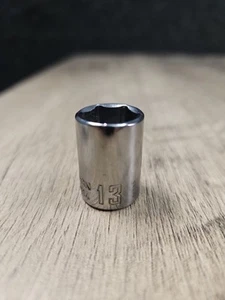 Craftsman 13 mm Metric Socket Shallow 1/4 inch Drive CMMT43514 New W/O Box - Picture 1 of 2