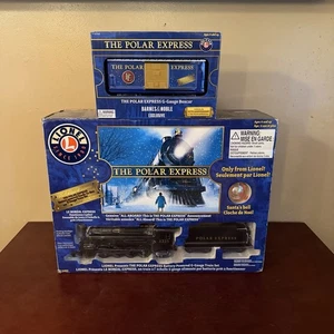 LIONEL 7-11022 THE POLAR EXPRESS TRAIN SET G GAUGE BATTERY Limited Ed Car Bell - Picture 1 of 20