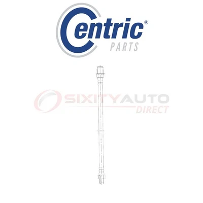 Centric Brake Hydraulic Hose for 1955-1956 Studebaker E13 3.7L V8 - Braking lw Foto 1 de 4