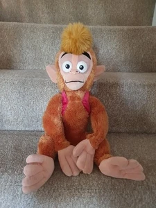 Large Disney Store Exclusive Aladdin Abu Monkey Plush 18” Official Disney Stamp - Picture 1 of 8