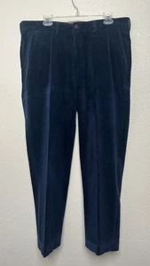 Polo Ralph Lauren Pants Mens 35x30 (36x30) Blue Preston Corduroy - Picture 1 of 15