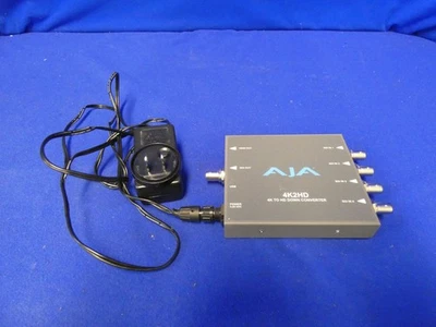 AJA 4K2HD 4K to HD Down Converter w/AJA External Power Supply - Image 1 of 4