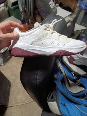 Men 9.5 Air Jordan CMFT White/Cherrywood (DN4180-103) Gently Worn No Box - Image 1 of 2