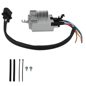 Engine Radiator Control Fan Module for Audi A4 Quattro 1.8L 2.0L 3.0L 2002-2009 - Picture 1 of 17