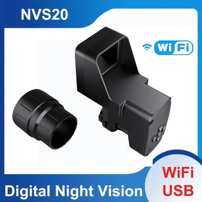 NVS20 Night Vision Rifle Hunting Scope Camera APP WIFI Connecting Normal Adaptor - Image 1 of 4