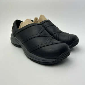 Merrell Jovilee Lattice Damen Größe 6,5 Leder Slipper Clog Pantoletten Schuhe J178605C - Bild 1 von 15