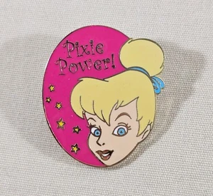 Pin Disney Pixie Power! Pin de cordón fundido Tinker Bell Tink serie 2002 auténtico - Imagen 1 de 2