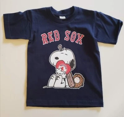 Boston Red Sox 'Snoopy Toddler Tee sizes 2T-5T - Image 1 of 2