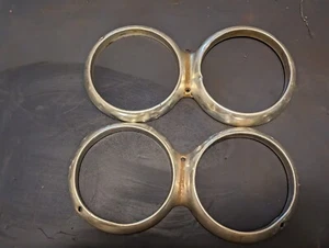 1961 Dodge Dart Phoenix Headlight Bezels Mopar - Picture 1 of 5