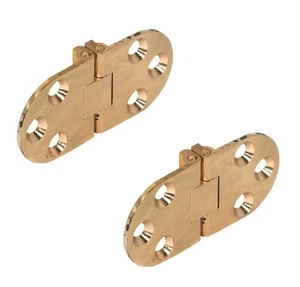 Folding Table Hinges Self Supporting Flush Mounted Cabinet Furniture x 2 - Picture 1 of 8