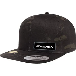 Factory Effex Honda Camo Snapback Hat - Black 27-86304 - Picture 1 of 3